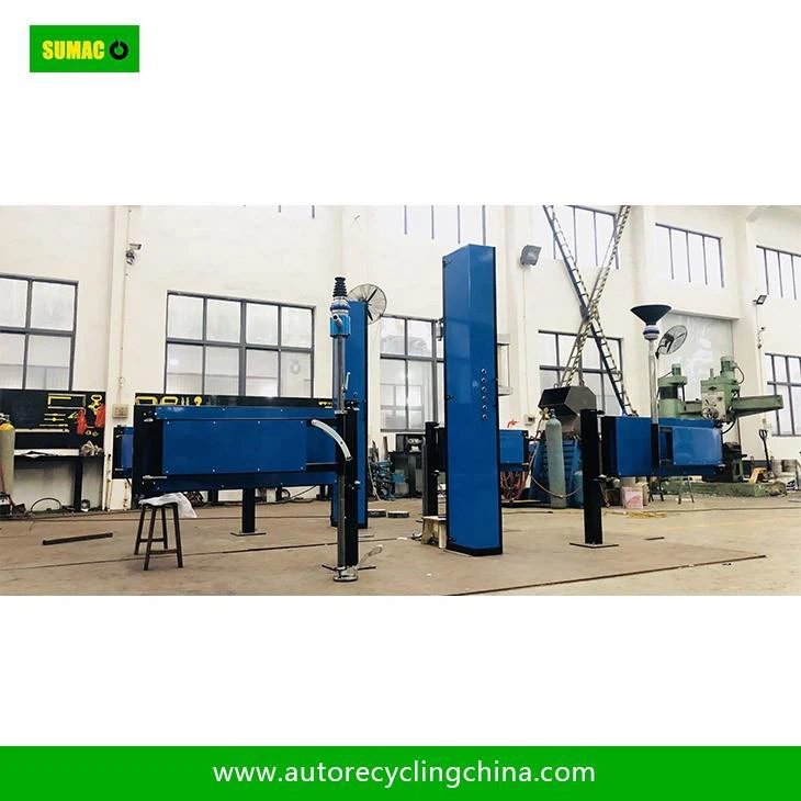 Recycling Waste Car Wrecking Station