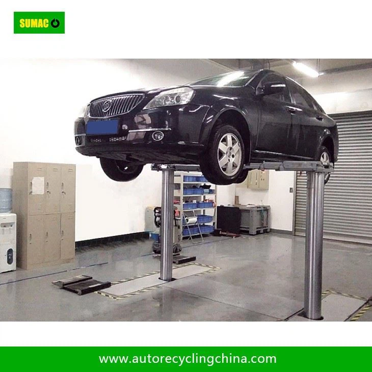 Inground Recycle Used Vehicle Lifter