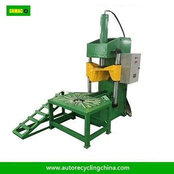 Scrap Tyre Recycling Hydraulic Tire Cutter